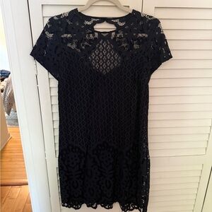 Abercrombie & Fitch Black Sheath Mini Dress
